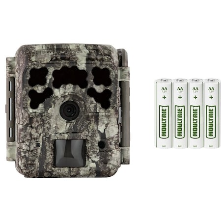 Moultrie Micro42 Series Trail Camera Kit, 42 MP Resolution, LCD Display, SD Card Storage MCG-14059