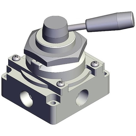 Smc Hand Valve, VH, Two-Position, 122 mm VH412-N04