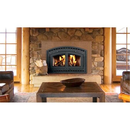 Perfectpillows 46 in. WCT 6900 Catalytic EPA Circulating Louvered Wood Burning Firebox with Blower PE1071053