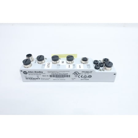 Allen Bradley ETHERNET I/P RFID INTERFACE BLOCK 30V-DC 56RF-IN-IPD22