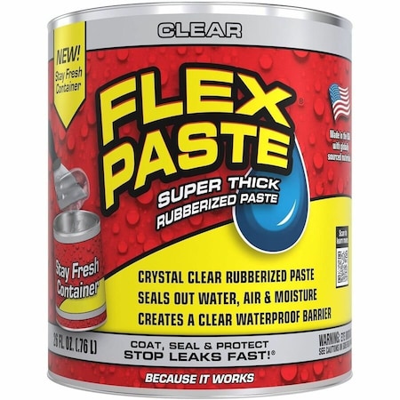 Flex Seal Flex Paste Clear 26 oz, 4PK PFSCLRR32