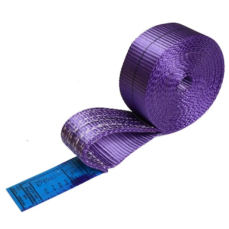 Aardwolf Endless Webbing Sling, 2in, Purple, 2204 lb Cap. CLS1T