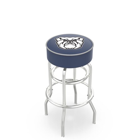 Holland Bar Stool Co 30" 4" Butler Cushion Seat, Double-Ring Chrome Swivel Bar Stool L7C130Butler