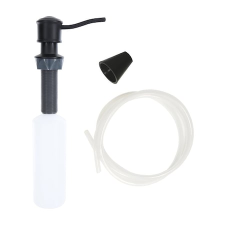 Danco Universal Soap Dispenser with Curved Nozzle, Plastic, Matte 12032