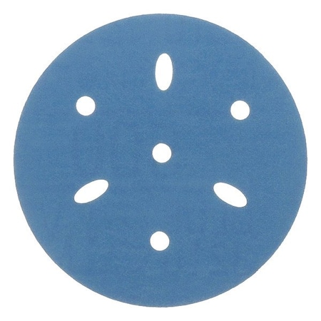 3M Hook-and-Loop Sanding Disc, Ceramic, 500 Grit, Coated Type, 321U 36152