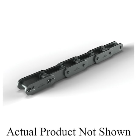 Hkk Chain HKK Aqua-Series II Double Pitch Riv Standard Conv, 10 ft OAL, 2.5P, .75 Dia x .75 W, .187 THK Plate AADC100R1A