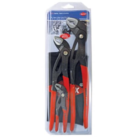 Swivel Cobra Plier Set with Case - Red SW3036126
