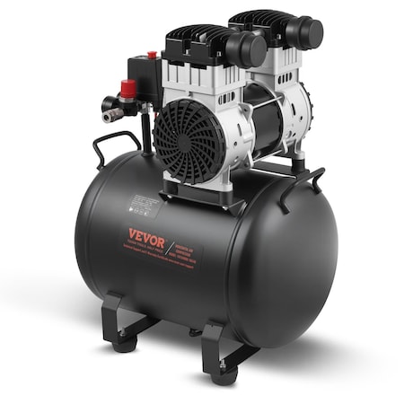 Vevor Air Compressor Compact Portable Oil Free Compressor 10 Gallon 90 PSI FB1500D-221BS-10C40