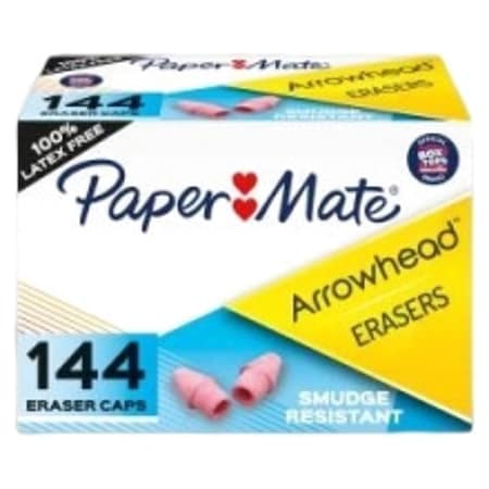 Paper Mate Cap Eraser, Soft Rubber, PK144 73015