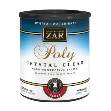 Aqua Zar Polyurethane Wtr In Clr Glo Qt 32412