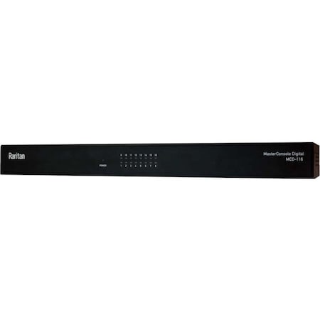 Raritan MasterConsole Digital CAT5 KVM Switch 16-port dual user DVI+USB+Audio consoles MCD-216