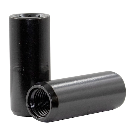 Coyote Wheel Accessories LUG NUTS, Carbon Steel, 2 in, Spline Drive 781148XLBLK