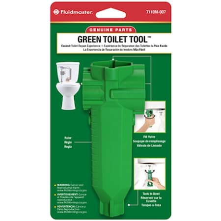 Harvey Tool Fluidmaster Universal Toilet Repair Kit, Green 7110M-007-P10