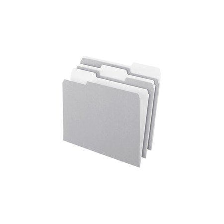 Pendaflex FOLDER, LTR, 1/3, SGL, 11PT, GRY, 100PK 15213GRA
