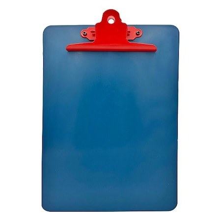 Zoro Select 8-1/2" x 11" Clipboard, Blue 300-O06-P01-A15