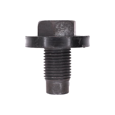 Auveco Oil Drain Plug with Rubber Gasket 1/2in-20 Thread, 2PK 18373