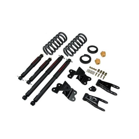 Belltech 88-98 GM C1500 (STD CAB, EXT 454 SS) 2" OR 3" F/4" R W/ ND2 SHOCKS LOW 686ND