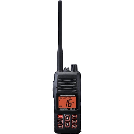 Standard Horizon Marine Two Way Radio, VHF, 5 Watts, LI-Ion HX400