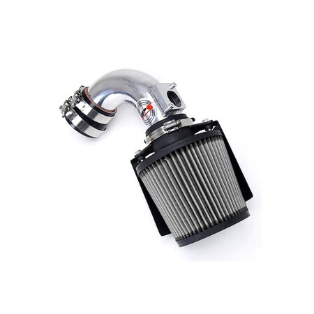 Hps Performance Air Intake Kit with Heat Shield, Polished, 827-165P