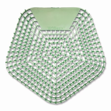 Boardwalk Anti-Splash Urinal Screen, Cucumber Twist Scent, Green, 0.11 oz, 10PK WCBX-P-010I010I-02-AAS80-
