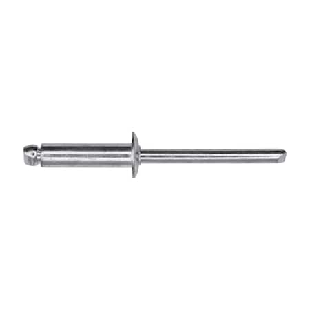 Auveco Blind Rivet Steel Dome 3/8in Diameter 3/16in Grip 3/8in - 1/2in, 500PK 8900