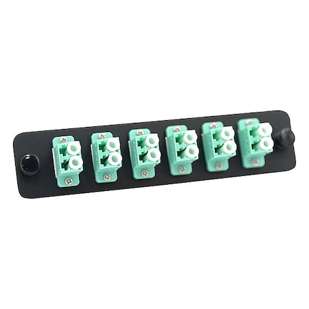 Fibertronics Fiber Optic Adapter Plate LGX-LCDX-6A