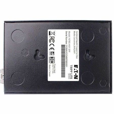 Eaton Tripp Lite Series Hardened Gigabit Fiber to Ethernet Media Converter, 10/100/1000 Mbps,  N785-H01-SFP