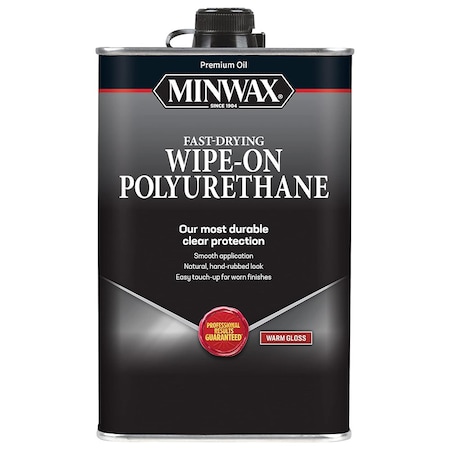 Wipe-On Poly Pt Clear Wipe-On Poly Oil-Based Polyurethane Finish, Warm Gloss 40900