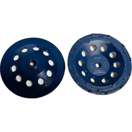 Vantage Product Trouble Row PCD, Concrete Cutting, 7'' P-CUP7D24A1HT