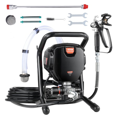 Vevor Stand Airless Paint Sprayer 750W 3000PSI Electric Paint Sprayer With Cart RP8626 plus