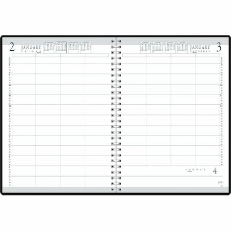 House Of Doolittle 4-Person Daily Appointment Book, 8.5'' x 11'', 2025 28202