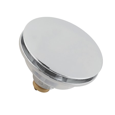 Kingston Brass Brass Sink Filter Plug, Umbrella Pop-Up, Polished Chrome KBF1021