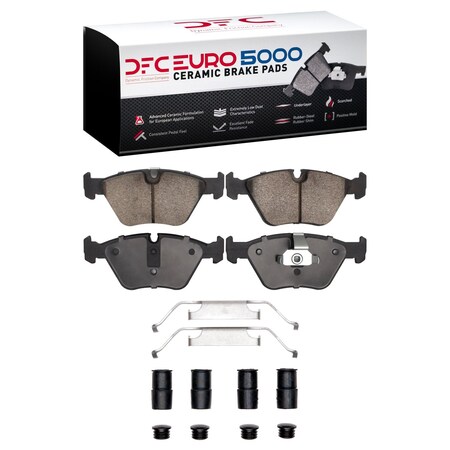 Dfc 5000 Euro Ceramic Disc Brake Pad Set, 1600-0946-01