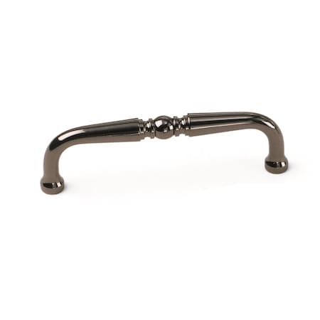Grilltown 3.5 in. Pull Solid Brass & Black Chrome GR688651