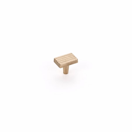 Schaub 1-1/2in Stradella Cabinet Knob Natural Bronze Finish 680-NB