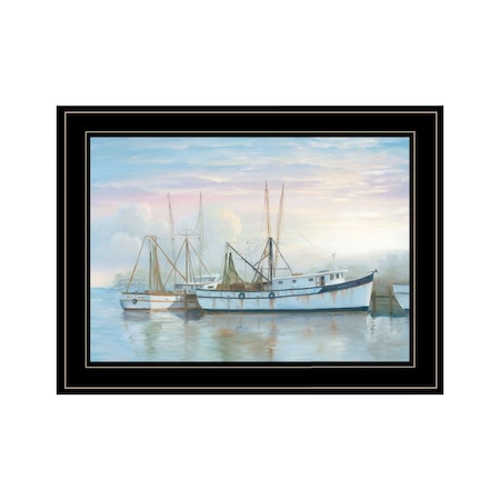 Homeroots North Star at Rest 2 Black Framed Print Wall Art 407702