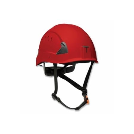 Jackson Safety CH-2-400V Climbing Style Vented Hard Hat, 6-Point Rapid Dial, Red 138-22927