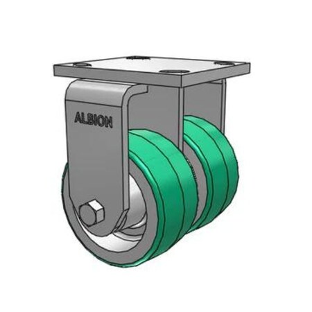Albion dual-wheel-kingpinless-Caster-2000lb 115PD04201R