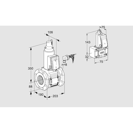 Honeywell Kromschroder VAS780F05LWE/B-/PM KS88206951