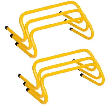 Perfectpitch Weighted Training Hurdle Set - Yellow - Set of 6 PE2824811