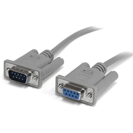 Startech.Com Serial Null modem cable - DB-9 (F) - DB-9 (F) - 10 ft - Transfer files via serial connection SCNM9FM