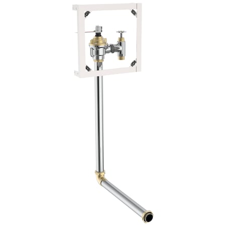 Delta Commercial 1600T Series E-Concealed Hw Flush Valve Ri 1600T6103ARI