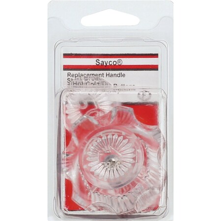 Westlake Pipe & Fittings Sayco Sub & Shower Handle Clear Tub & Shower Handle Kit HC-70MB