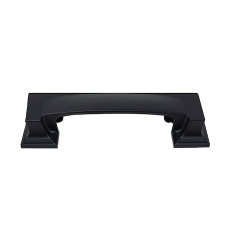 Mng Hardware 3in/96mm Cup Pull - Park Avenue - Matte Black 17520