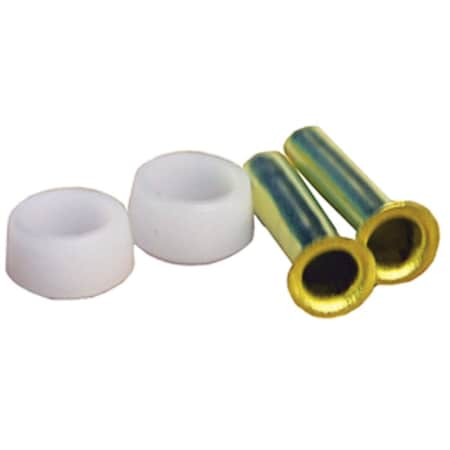 Westlake Pipe & Fittings 5/16'' OD Hard Plastic & Brass Compression Insert 17-0917