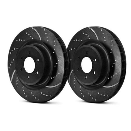 Newalthlete 330.2 mm 2008-2018 Cadillac Front Brake Rotor NE1589362