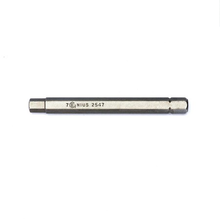 Genius Tools 5/16in Hex Shank, 7mm Hex Screwdriver Bit 88mmL 2547