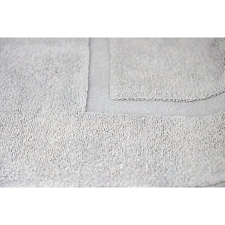 Martex Bath Mat, 34 in L, Gray 7135316