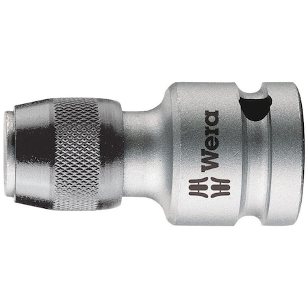 Wera 784 B 3/8 in Adaptor with quick-release chuck, 784 B/1 x 1/4 in x 43 mm 5042755001