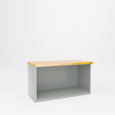 Pucel Cabinet Workbench, 60 in W x 30 in D x 34 in H, Gray CW-3060